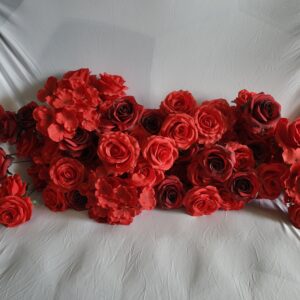 100cm red flower Runner