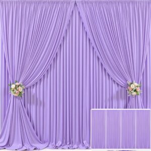 10ftx10ft lavender drapes