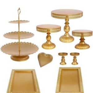 Cake stands Desert display