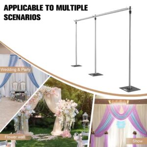 20ftx10ft Heavy duty backdrop stand with Metal base. Height Adjustable $110