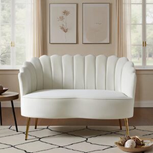 White Loveseat