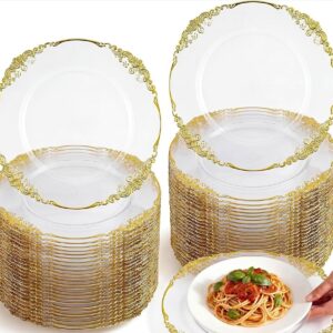 Royal Charger Plates with Gold trim