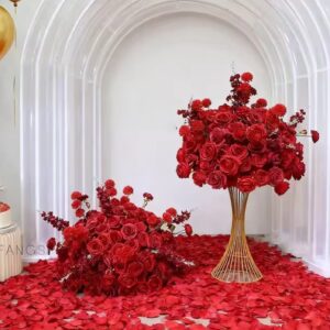 45 cm red flower ball