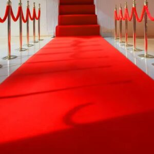 30 ft red carpet