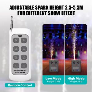 Cold spark Machine for indoors and outdoors stage decoration